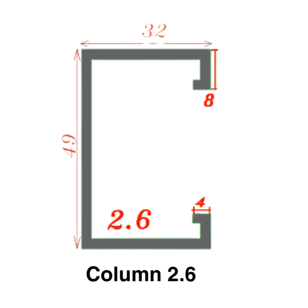 L2 C-CHANNEL (2.6mm) - Image 2