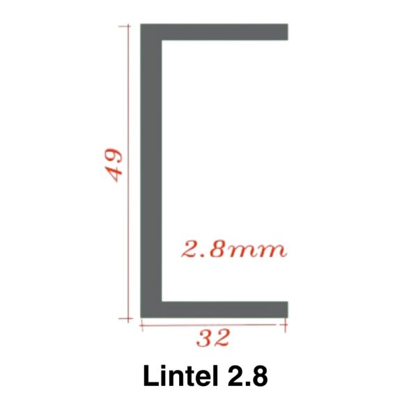 L2 U- CHANNEL (2.8mm) - Image 2