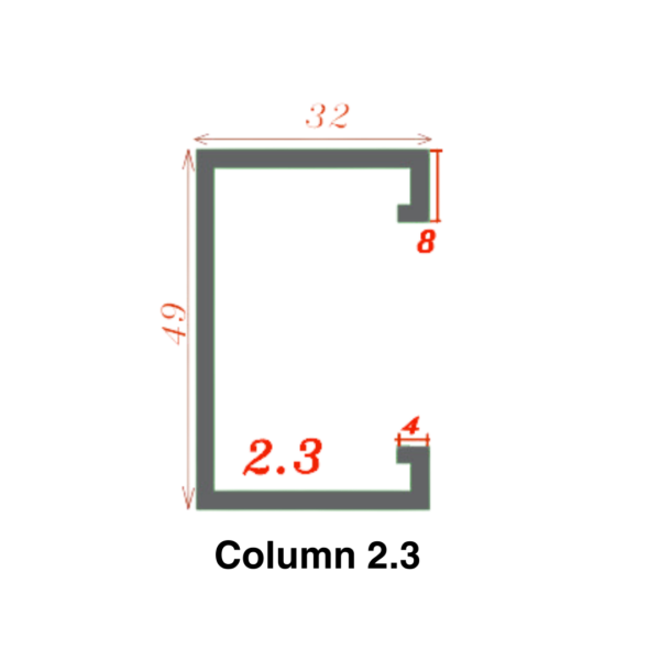 L3 C- CHANNEL (2.3mm)