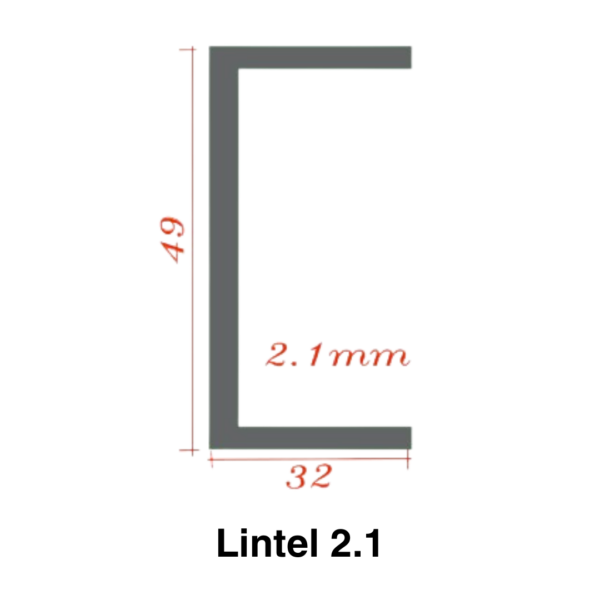 L3 U- CHANNEL (2.1mm) - Image 2