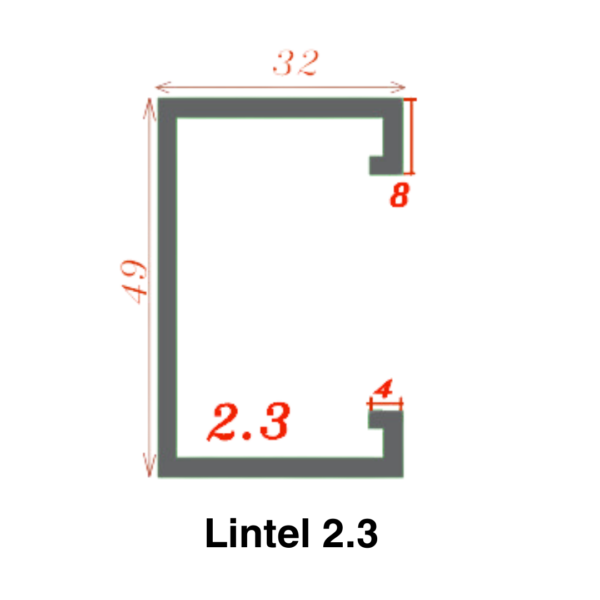 L4 C-CHANNEL (2.3mm) - Image 2