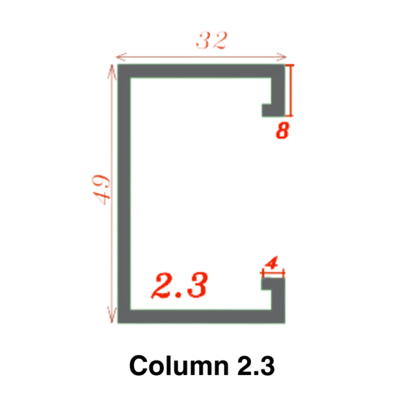 L2 C-CHANNEL (2.3mm)